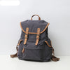 Thick canvas backpack
