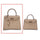 First Layer Cowhide Lychee Pattern Female Bag
