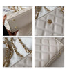 Lingge Chain Bag Fashion Messenger Shoulder