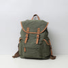 Thick canvas backpack