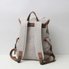 Thick canvas backpack