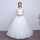 2021 new shoulders Slim Qi wedding bride married slim wedding dress