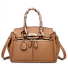 Silk Scarf Portable Platinum Pure Color Simple One-shoulder Messenger Bag