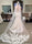 Lace white veil