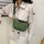 Chain crossbody bag frosted belt bag