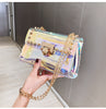 Studded Laser Crossbody Bag
