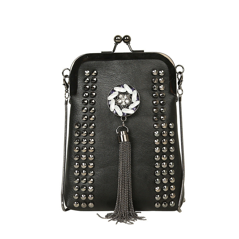 Women's Trendy Korean Style All Match Messenger Bag Chain Bag