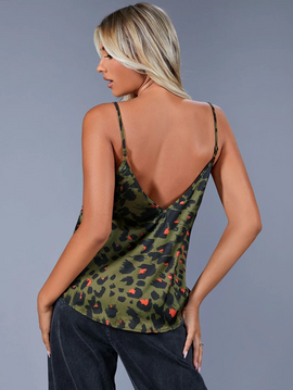 Leopard Print Cami Top