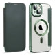 For iPhone 11  MagSafe Magnetic RFID Anti-theft Leather Phone Case(Black)