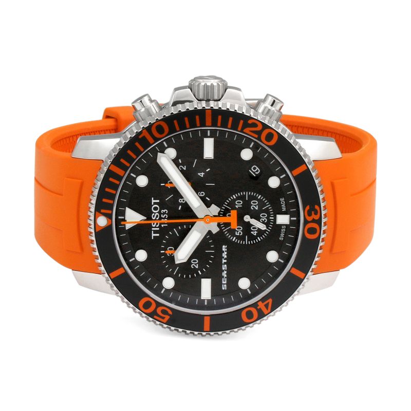 Tissot T-Sport Seastar 1000 T120.417.17.051.01 T1204171705101 Chronograph 300M Men's Watch