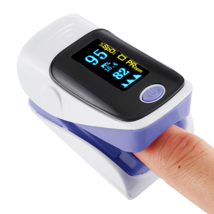 AB-80 Precision Finger Pulse Oximeter Blood Oxygen Monitor(Grey)