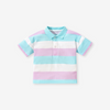 Children Kids Baby Fashion Boys Casual Basic Short Sleeve Stripe Print