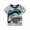 Boys Fashion Dinosaur Print T-Shirt