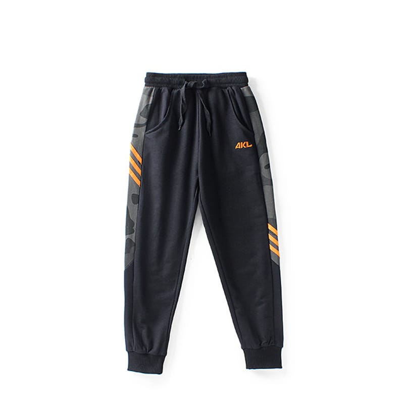 Boys Camouflage Pattern Stripe Design Pants
