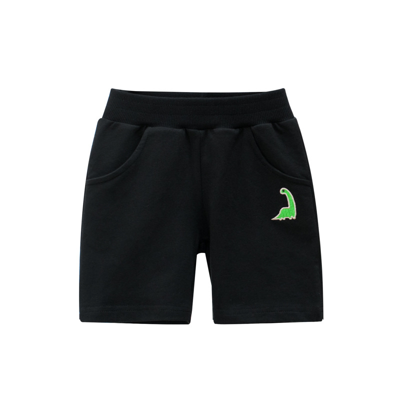 Children Cute Little Dinosaur Elastic Waist Pants