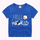 Boys Basic Round Neck Short Sleeve Cartoon Star Letter Pattern T-Shirt