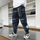 Boys Casual Letter Pattern Plaid Pocket Pants
