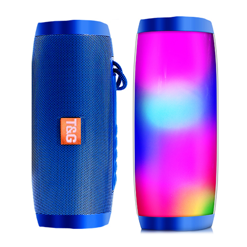 Portable Speaker Bluetooth Wireless Speaker With LED Light