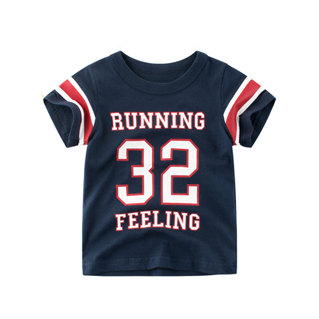 Fashion Kids Short Sleeve Round Neck T-Shirt