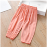 Children Kids Baby Fashion Girls Casual Basic Solid Color Pants