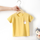 Kids Cute Cartoon Pattern Round Neck Short Sleeve Loose T-Shirt