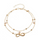 Fashion 8 Shape Pearl Pendant Decoration Anklet ( 2 sets )