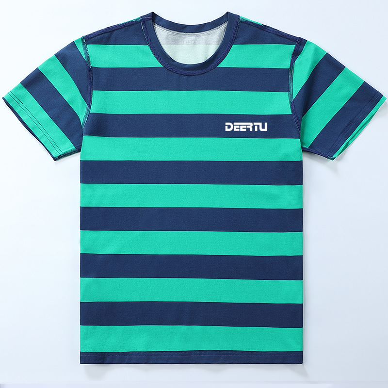 Boys Girls Modal Cotton Stripe Short Sleeve Kids Summer T-Shirt