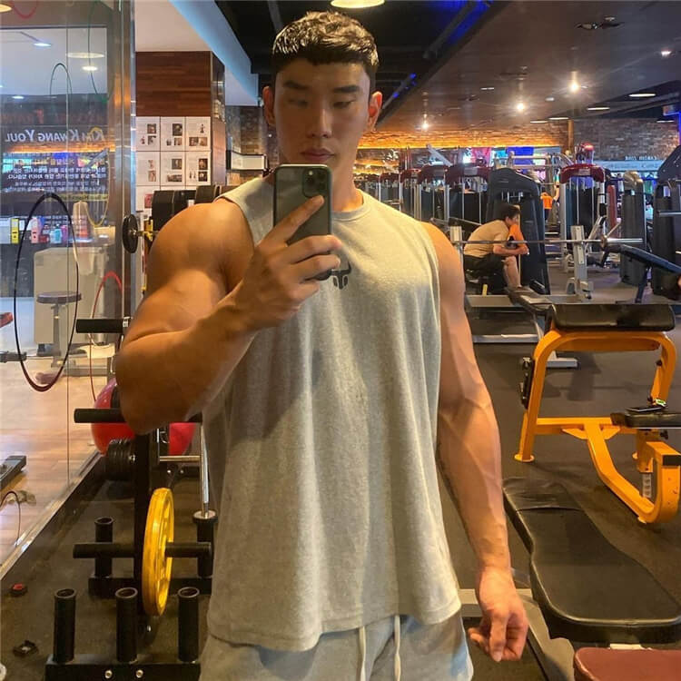 Men Fashion Graphic Printed Loose Breathable Tank