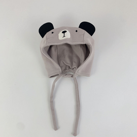 Kids Lace-Up Windproof Hat Cartoon Full Moon Tire Cap