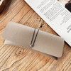 Solid Color Fashion String Pattern PU Sunglasses Holder