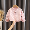 Toddlers Newborn Baby Girls Long-Sleeved Heart Blouses