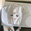 Kids Fashion Cartoon Round Neck T-Shirt