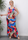 Plus Size Women'S Irregular Mix Color Graphic Printing Casual Maxi Dress