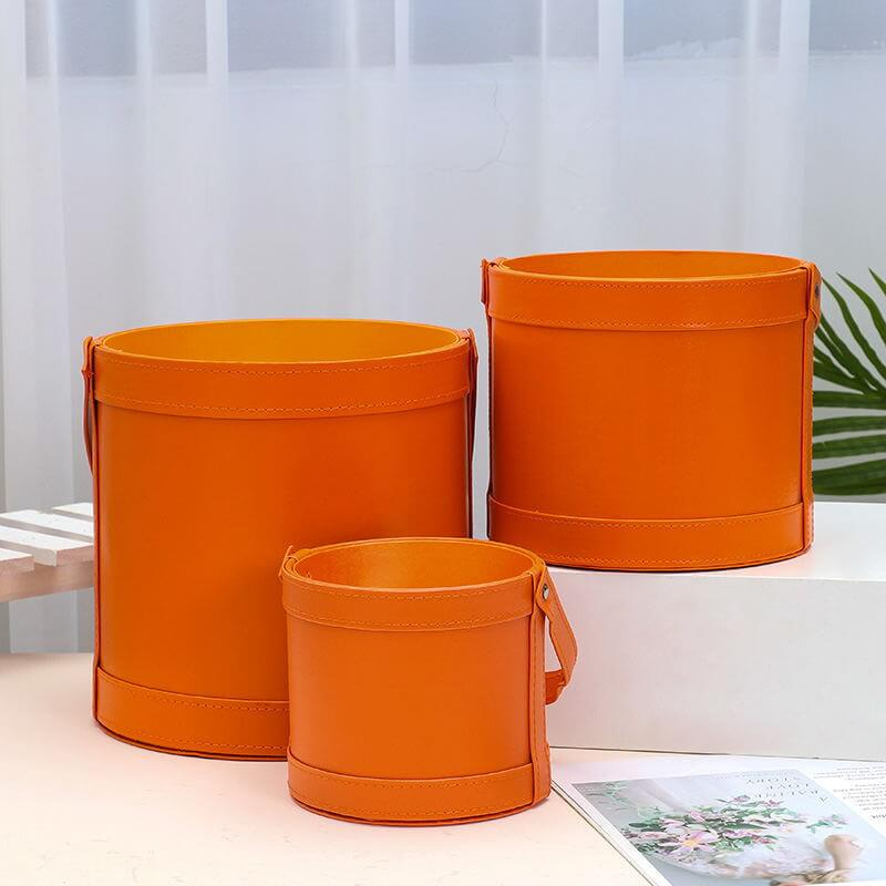 Christmas Round Flower Candy Gift Box