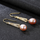Romantic Natural Pearl Jewelry Women Luxury Sterling Silver Earrings