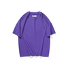 Kids Boys Casual Solid Color Round Neck Short Sleeve Loose T-Shirt