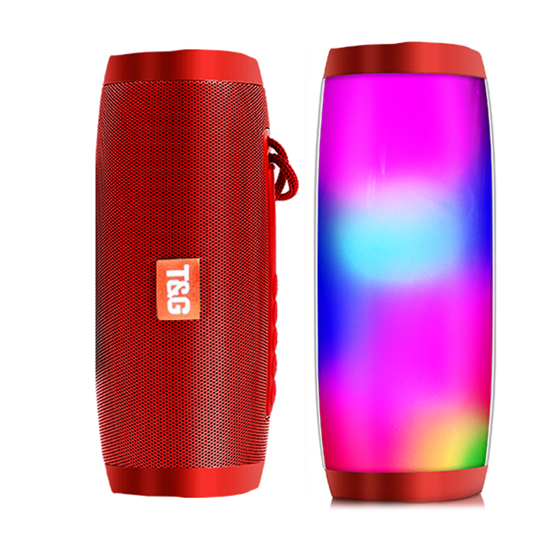 Portable Speaker Bluetooth Wireless Speaker With LED Light