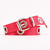 Fashion Punk Style Unisex Canvas Casual Streetwear Classic Belt