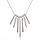 Fashion Lady High Quality 925 Silver Plated Tassel Pendant Necklace
