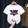 Kids Boys Casual Round Neck Sleeve Round Neck Short Sleeve Loose T-Shirt