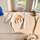Kids Casual Cartoon Bear Letter Pattern Round Neck Short Sleeve Loose T-Shirt