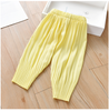 Children Kids Baby Fashion Girls Casual Basic Solid Color Pants