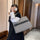 Houndstooth Tartan Large Capacity Shoulder Tote Bag