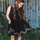 Children Kids Baby Fashion Girls Sleeveless Black Mesh Dress