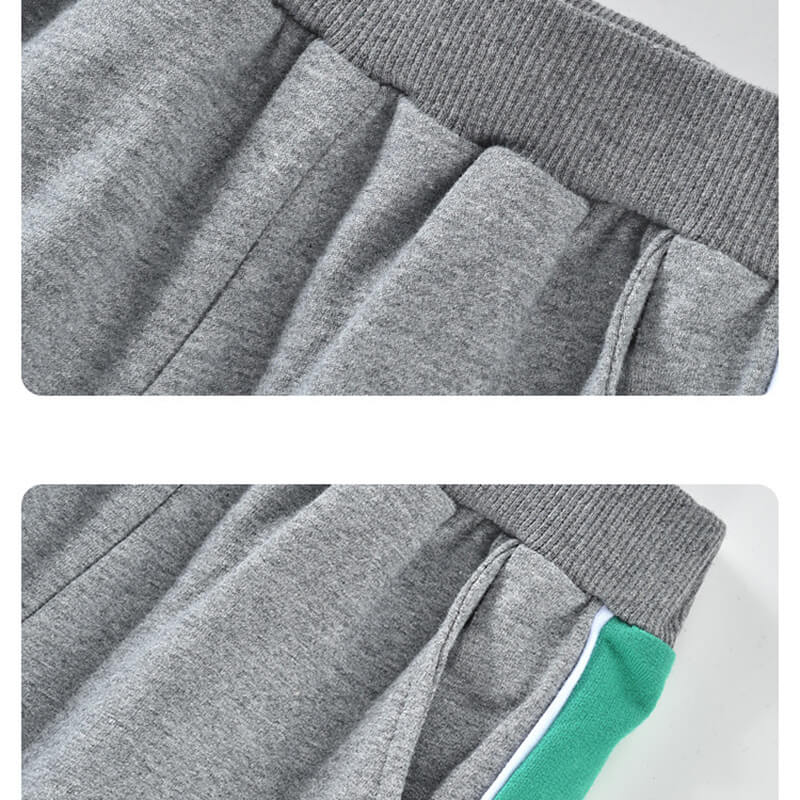 Kids Casual Elastic Design Pants