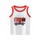 Kids Boys Basic Cute Cartoon Car Rocket Pattern Round Neck Sleeveless Casual Vest