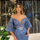 Women Elegant Solid Color Short Sleeve High-Waisted Off-The-Shoulder Belt Decorate Ruffled Sequins Floor-Length Bodycon Dress