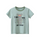 Children Kids Baby Fashion Boys Basic Short Sleeve Bear Letter Print T-Shirt
