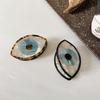 Women Great Evil Eye Metal Capture Shark Hair Claw