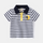 Children Kids Baby Fashion Boys Short Sleeve Embroidered Lapel Casual Basic T-Shirt